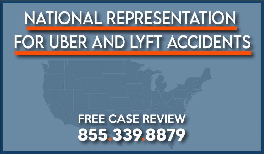 national represetation for uber and lyft accidents lawsuit sue