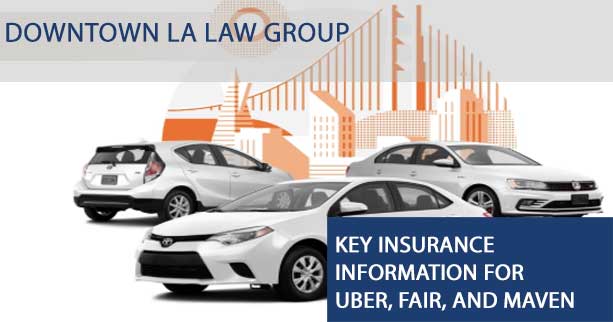 Key Insurance Information for Uber, Fair, and Maven