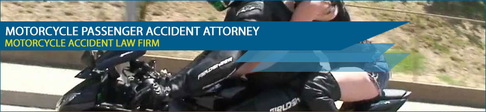 Motorcycle Passenger Accident Attorney - Can I Sue
