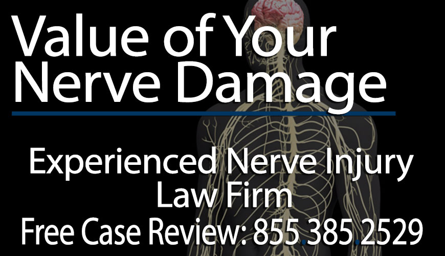 How Much is a Nerve Damage Case Worth