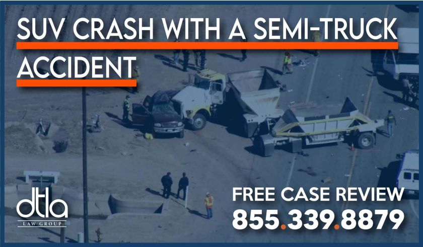 15 People Killed in SUV Crash with a Semi-Truck accident lawyer incident attorney sue compensation