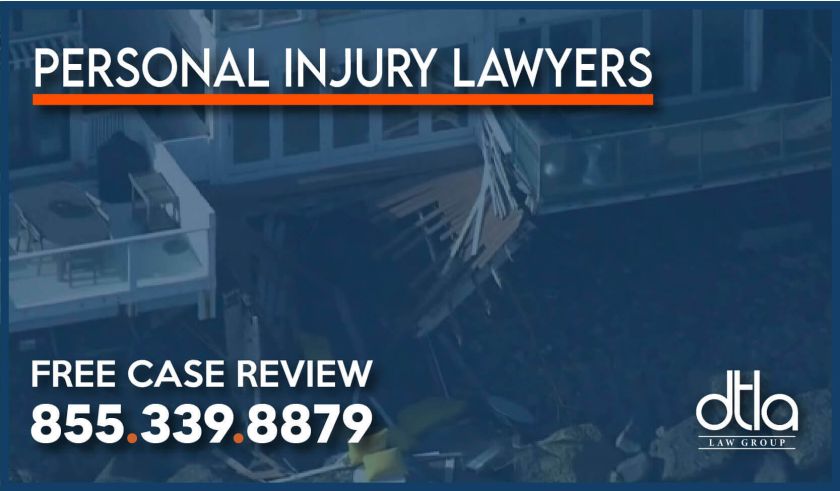 A Dozen People Injured after Balcony Collapsed personal injury lawyer attorney accident incident malibu balcony