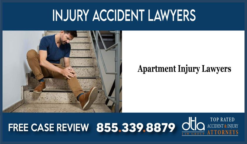 Apartment injury lawyer attorney sue lawsuit liability incident accident