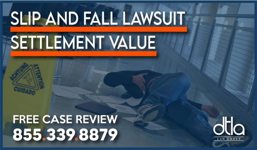 Average Slip and Fall Lawsuit Settlement – Value of My Case