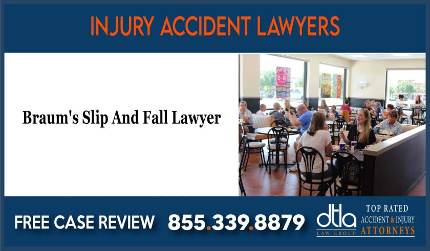 Braums Slip And Fall Lawyer sue lawsuit lawyer attorney compensation incident