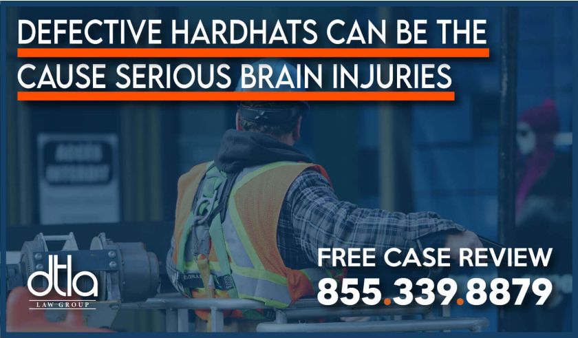 Defective and Damaged Helmets and Hardhats Can Be The Cause Serious Brain Injuries sue compensation lawsuit