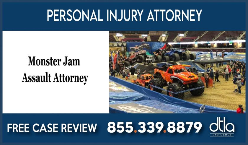 Monster Jam Assault Attorney incident lawyer lawsuit compensation liability