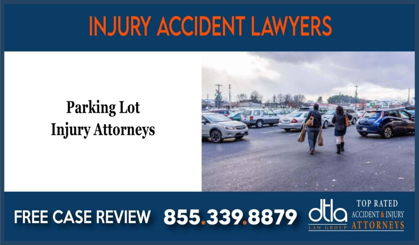 Parking Lot Injury Attorneys incident lawyer sue compensation liability attorney