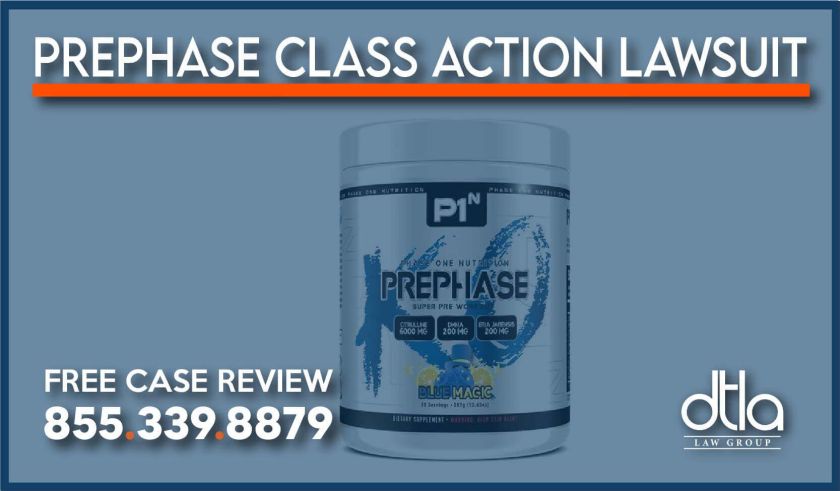 Phase 1 Nutrition Pre Phase KO Class Action Lawsuit methamphetamine lawyer attorney