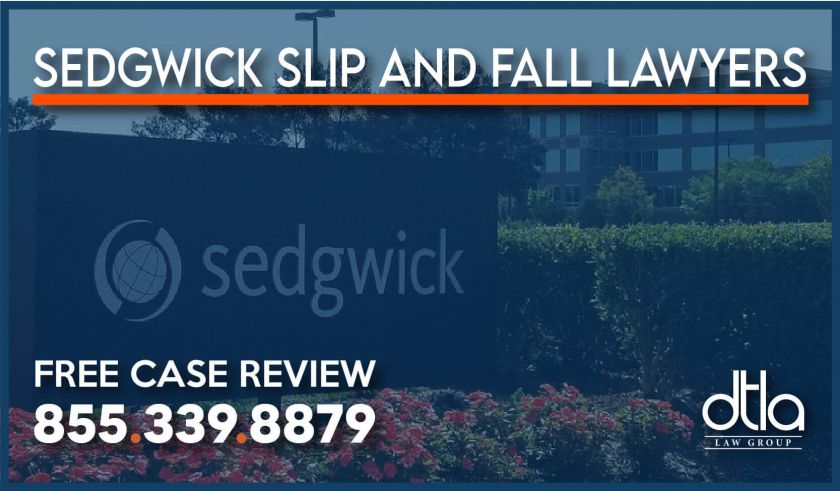 Sedgwick Insurance Slip and Fall Lawyers attorney incident accident lawsuit sue