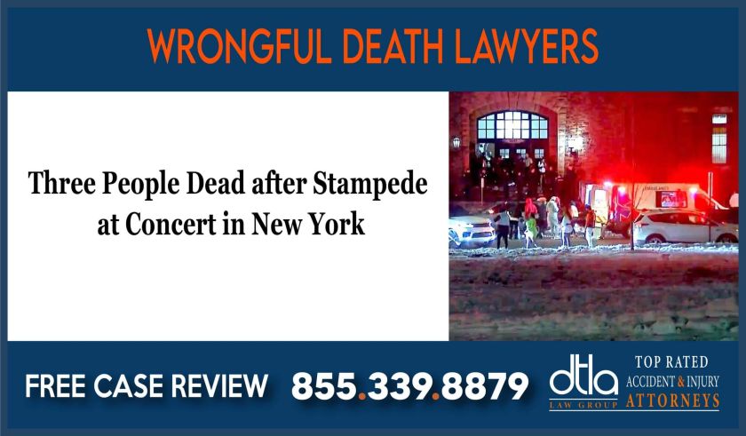 Three People Dead after Stampede at Concert in New York Concert glorilla sue lawsuit liability liable incident accident