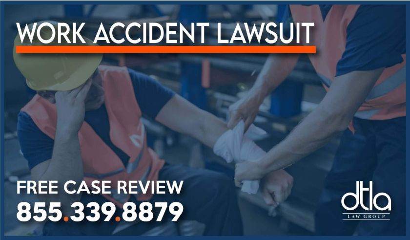 Work Injury Attorneys work accident lawsuit lawyer sue compensation incident slip and fall