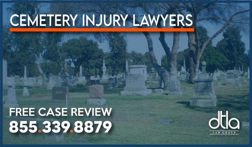 cemetery injury attorney lawyer sue compensation lawsuit accident incident liability