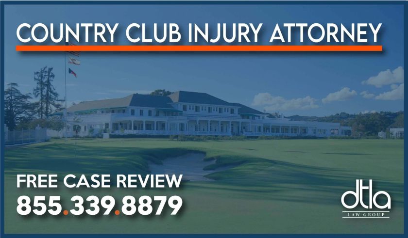 country club injury attorney lawyer lawsuit accident incident slip and fall assault battery