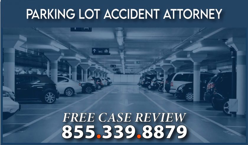 parking lot accident attorney injury lawyer incident compensation sue