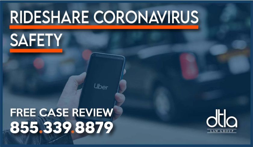 rideshare uber lyft coronavirus safety
