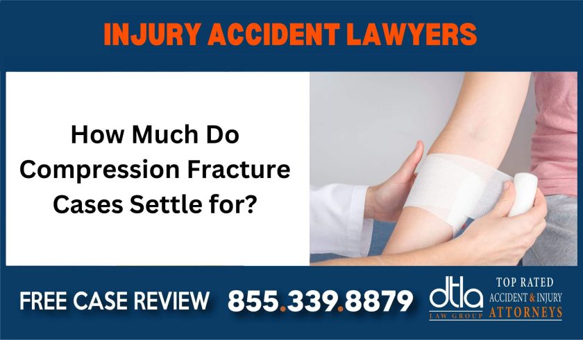 How Much Do Compression Fracture Cases Settle for sue liability incident compensation lawyer attorney