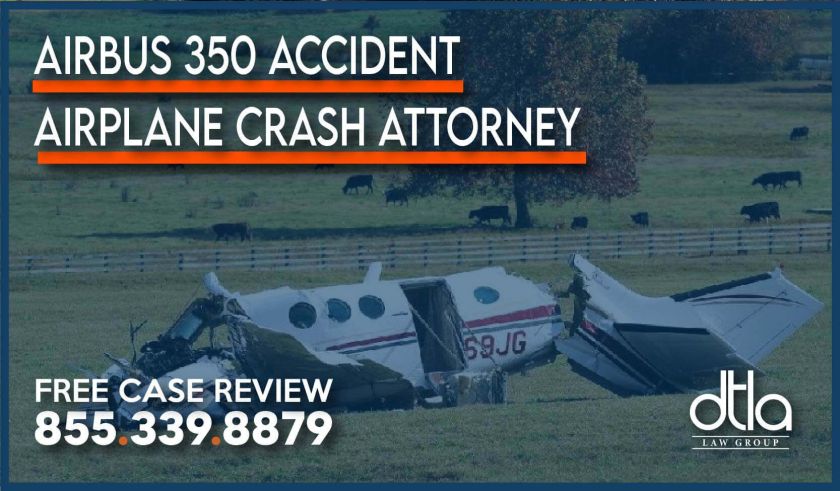 Airbus 350 Accident Airplane Crash Attorney lawyer sue compensation lawsuit incident