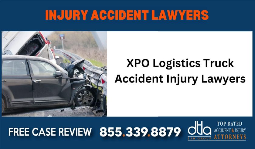 XPO Logistics Truck Accident Injury Lawyers sue liability lawyer attorney