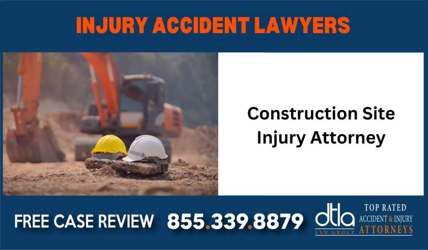 Construction Site Injury Attorney sue liability lawyer compensation incident