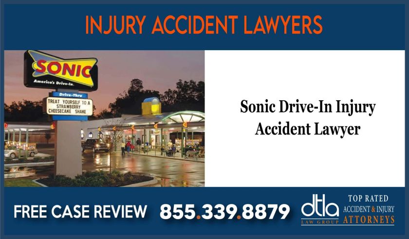 Sonic Drive-In Injury Accident Lawyer sue liability incident attorney
