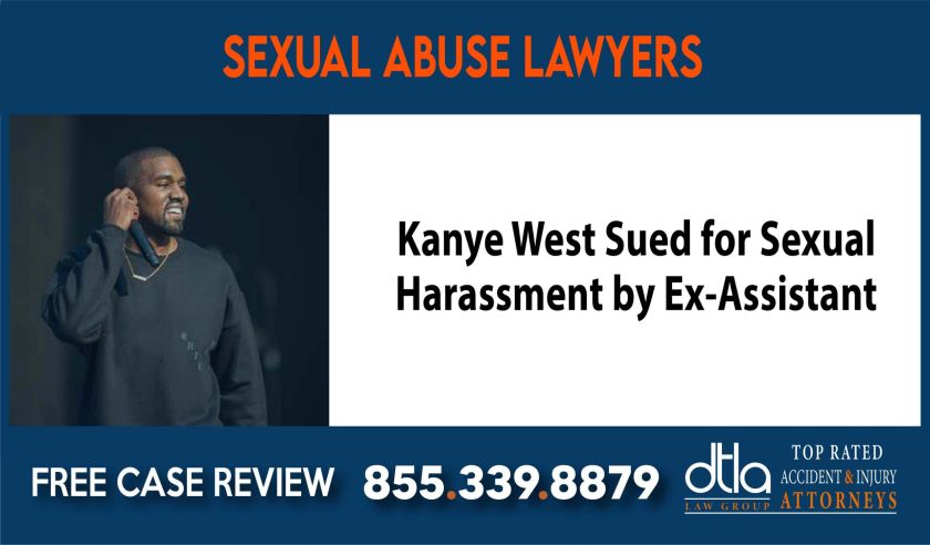 Kanye West Sued for Sexual Harassment by Ex-Assistant sue liability lawyer compensation attorney