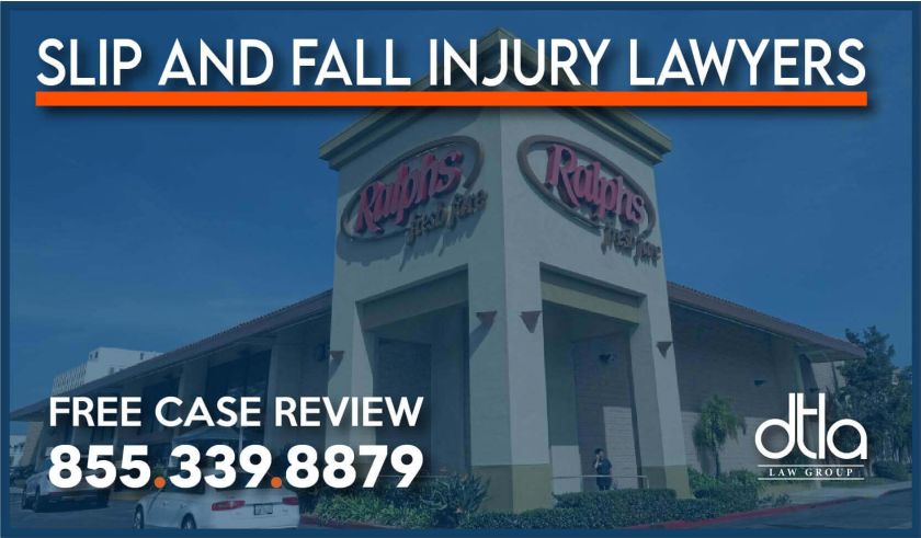 Dog Urine Slip and Fall at Ralphs Store – Injury Attorneys accident sue incident lawyers