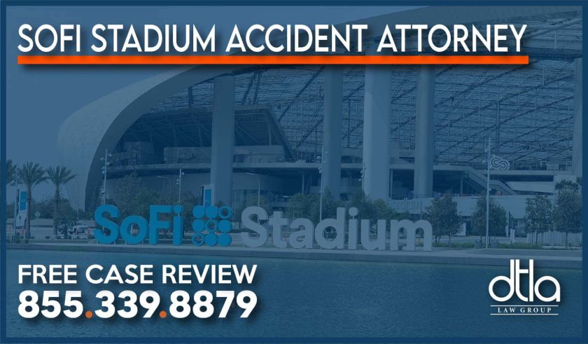 SoFi Stadium Accident Attorney lawyer sue compensation personal injury incident pedestrian assault parking lot