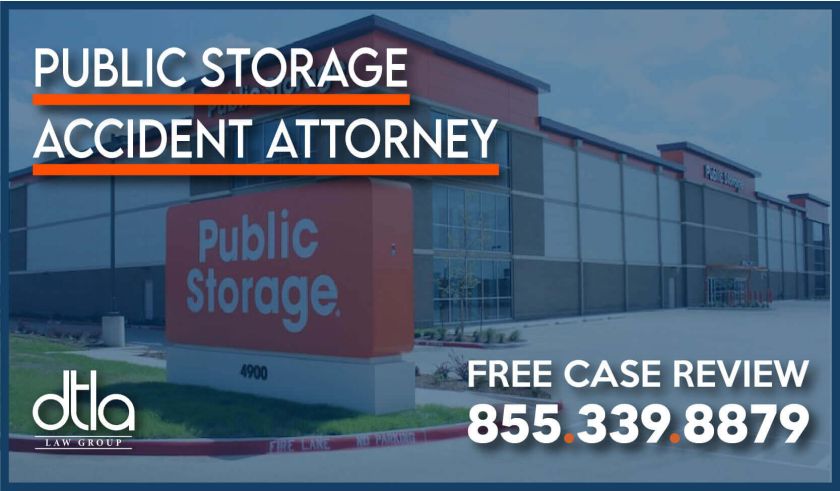 public storage accident attorney lawyer incident slip and fall injured injury premise liability lawsuit