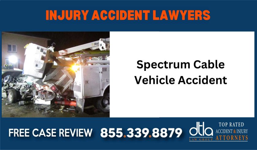 Spectrum Cable Vehicle Accident Attorney sue liable liablity lawyer