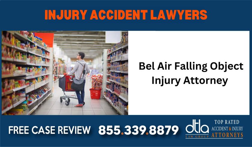 Bel Air Falling Object Injury Attorney injury sue liability lawyer compensation incident