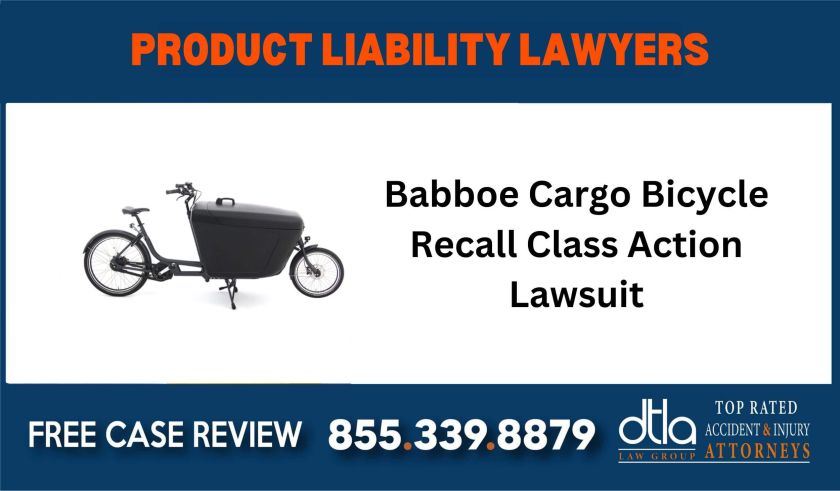 Babboe Cargo Bicycle Recall Class Action Lawsuit sue liability lawyer attorney(1)