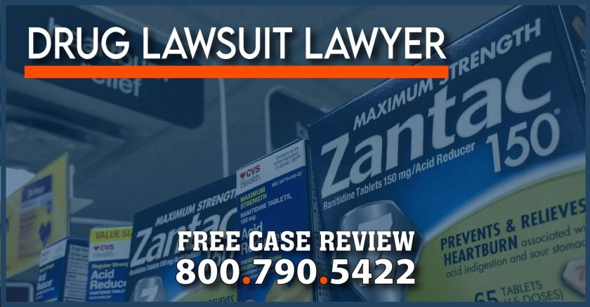 zantac drug injury lawyer sanofi cancer sue compensation medical expense