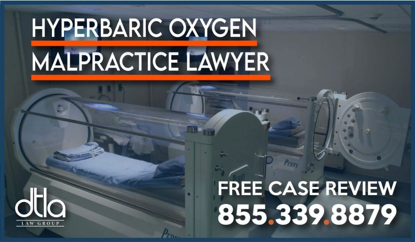 hyperbaric oxygen treatment malpractice lawyer lawsuit