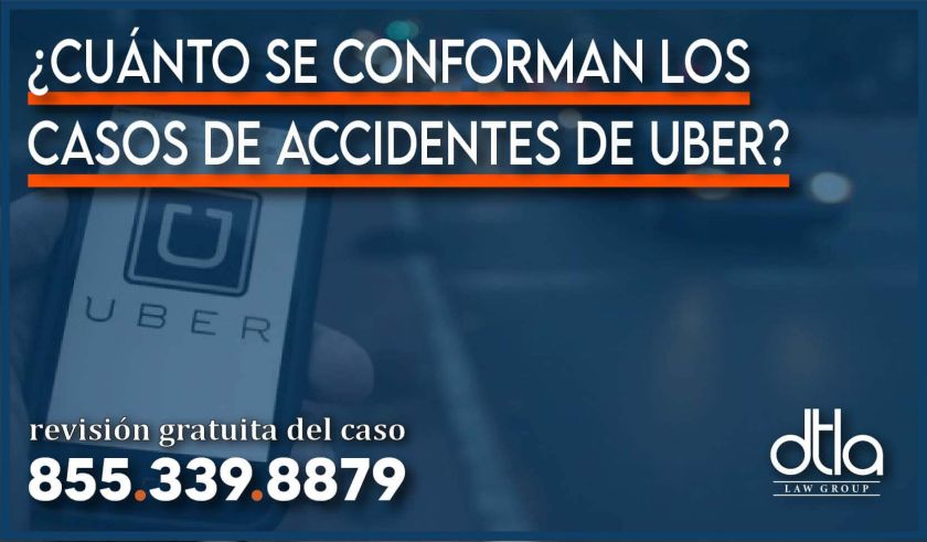 Cuánto se conforman los casos de accidentes de Uber abogado