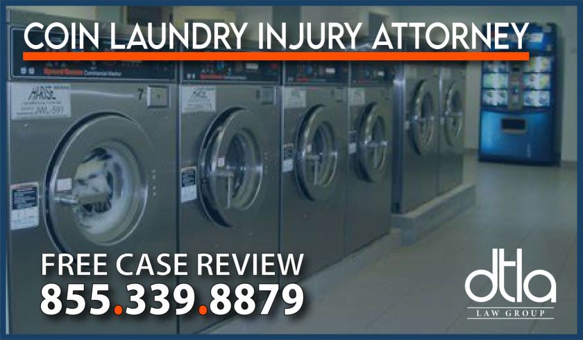 Coin Laundry Injury Attorney lawyer sue compensation lawsuit injury incident accident liability
