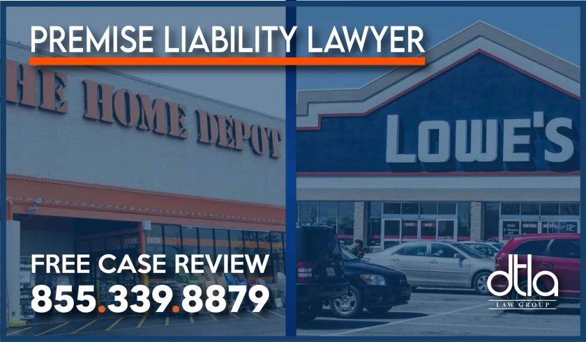 home depot lowes injury lawyer premise liability lawyer