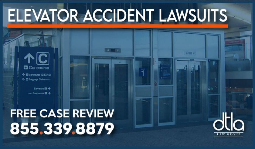 Elevator Accident Lawsuits lawyer atorney sue compensation
