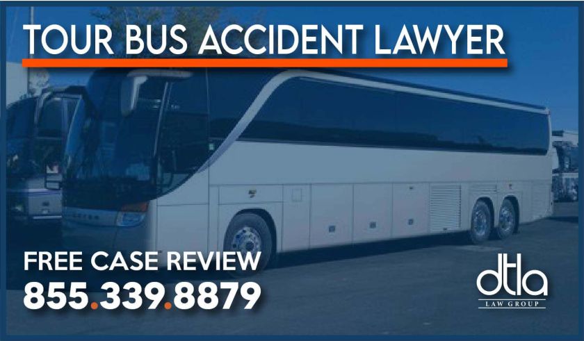 tour bus accident lawyer attorney incident compensation charter sue lawsuit