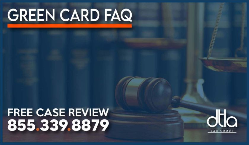 green card faq information lawyer attorney help education occupation information