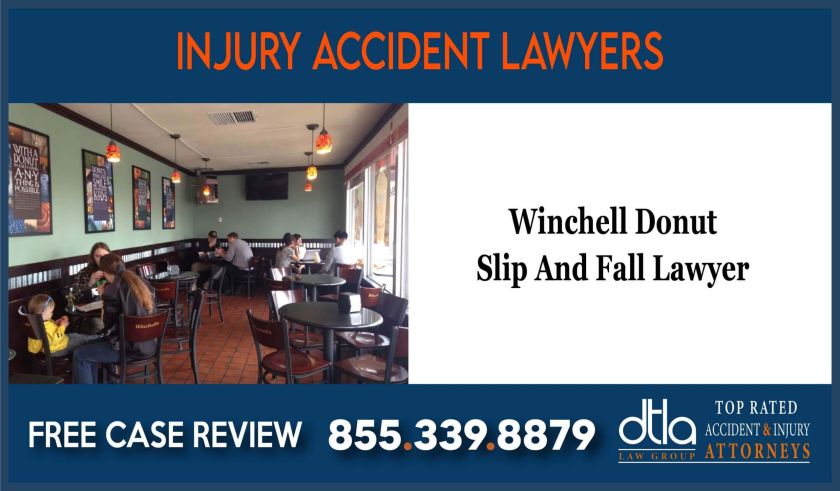Winchell Donut Slip And Fall Lawyer Injury Lawyer lawsuit lawyer attorney sue liability