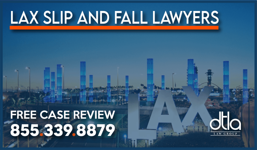 lax slip and fall incident accident lawyers attorney sue compensation