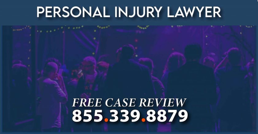 house party accident lawyer slip and fall injury concussion lawsuit sue compensation