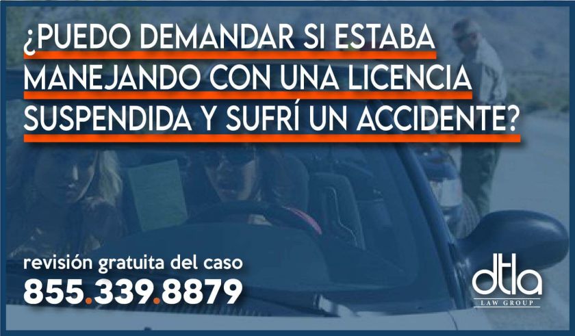 Puedo demandar si estaba manejando con una licencia suspendida y sufrí un accidente-01