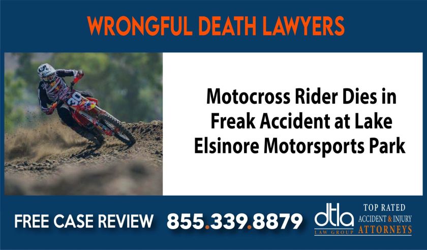 Motocross Rider Dies in Freak Accident at Lake Elsinore Motorsports Park Motocross Wrongful Death Lawyers