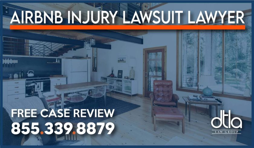 airbnb injury lawsuit lawyer claim attorney sue compensation