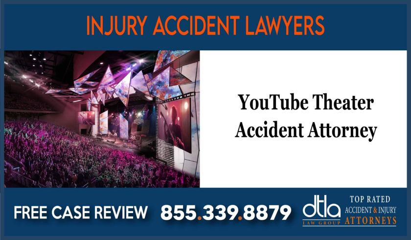 YouTube Theater Accident Attorney lawyer sue lawsuit compensation incident liability
