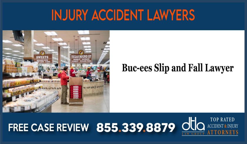 Buc-ees Slip and Fall Lawyer incident liability lawsuit attorney sue