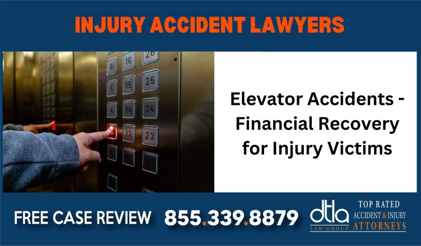 Elevator Accidents - Financial Recovery for Injury Victims sue liability lawyer attorney compensation