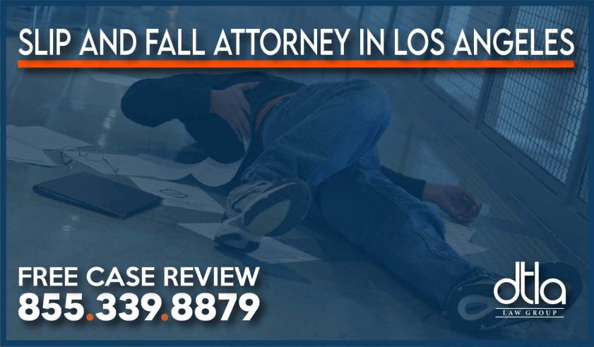 slip and fall attorney in los angeles lawyer sue compensation personal injury incident accident lawsuit